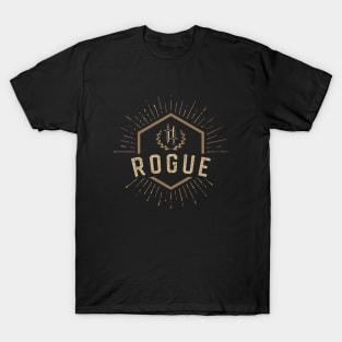 Rogue Character Class Tabletop Roleplaying RPG Gaming Addict T-Shirt